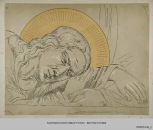 Der Apostel Johannes vom Abendmahl des Taddeo Gaddi