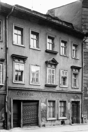 Bautzen, Heringstraße 17. Wohnhaus mit Laden (um 1790). Straßenfront