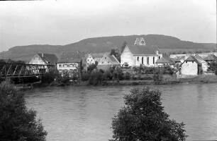 Rheinheim: Über den Rhein auf die Kirche Rheinheim