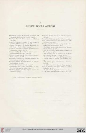 I. Indice degli autori
