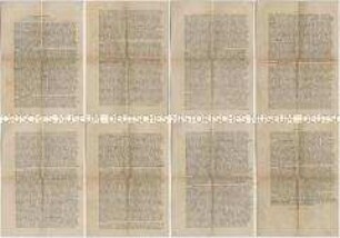 Hektografiertes Manuskript eines Vortrages über den Kirchenkampf in Deutschland, gehalten im Volkshaus Basel am 23. April 1937 - Sachkonvolut
