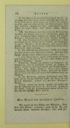 Der Staat der jonischen Inseln