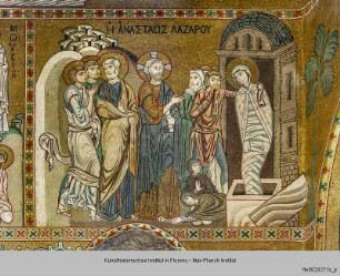 Bildprogramm des Palazzo dei Normanni : Auferweckung des Lazarus