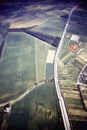 Trassierung, Blick in Richtung Stuttgart Bereich des geplanten Parkplatzes (Gewann Hurenklamm)