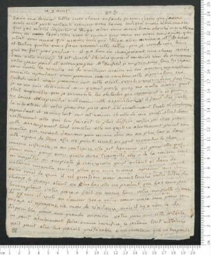 Brief von Victorine de Chamisso und Marie-Anne Chamisso  an Hippolyte de Chamisso