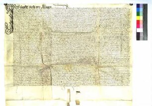 Erblehenrevers (Hofbrief) um die Güter zu Köngen von Christoph Stefan