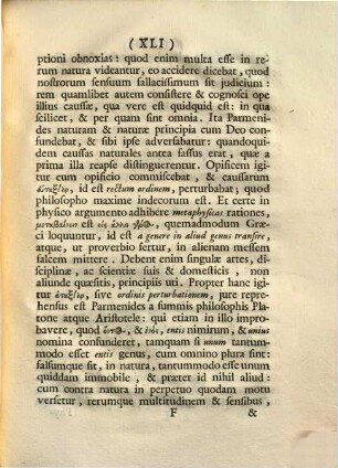 Syntagma de veteribus philosophis libro I. Physicorum ab Aristotele memoratis : Accessit Autoris Scholis duab
