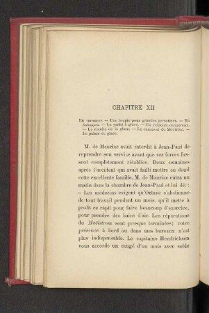 Chapitre XII En vacances. - Une toupie pour grandes personnes. - En toboggan. - Le yacht à glace. - Un véhicule dangereux. - La récolte de la glace. - Le carnaval de Montréal. - Le palais de glace.