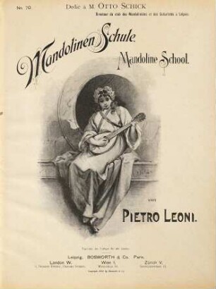 Mandolinen-Schule : = Mandoline school