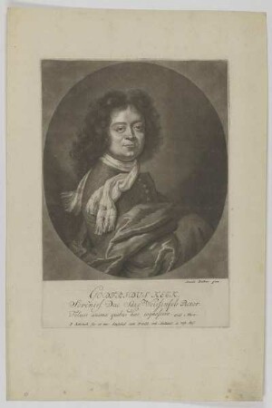 Bildnis des Godfridus Keck