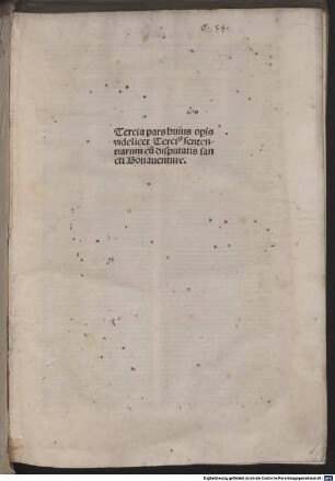 Sententiarum libri quattuor, 3