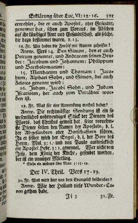 Der IV. Theil. Vers 17-19.