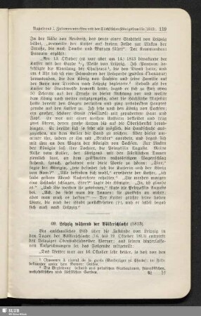69. Leipzig während der Völkerschlacht (1813)