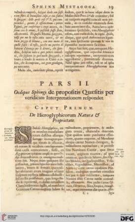 Caput primum