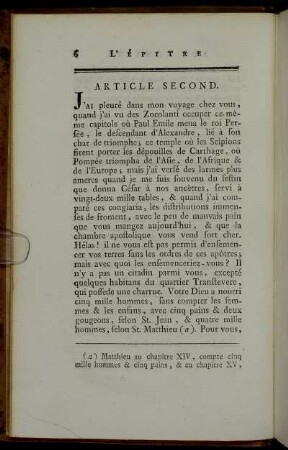Article Second.