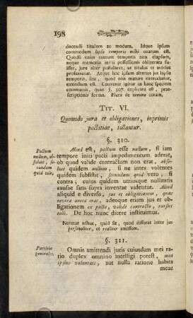 198-215, Tit. VI.; Sectio I. De persequendo jure certo