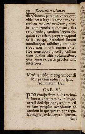 58-70, Cap. VI