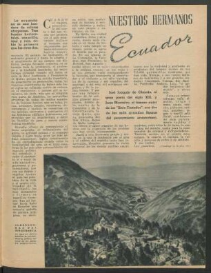 Nuestros hermanos - Ecuador