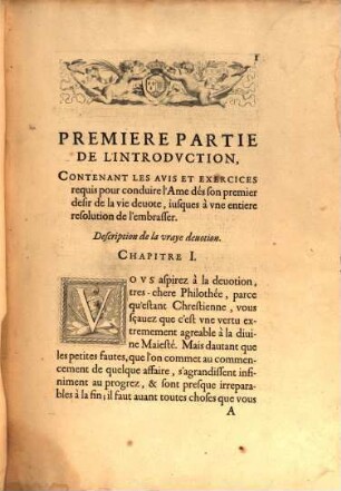 Introduction à la vie devote