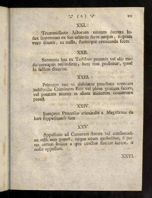 VII-VIII, XXI - XXXI