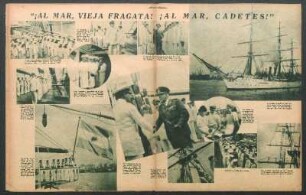 "¡Al mar, vieja gragata! ¡Al mar, cadetes!" [Fotografías]