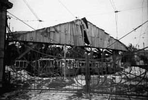 Chisinau: Straßenbahndepot