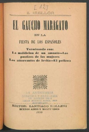El gaucho Maragato en la fiesta de los españoles