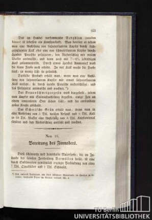 Nro. 16. Bereitung des Zinnobers.