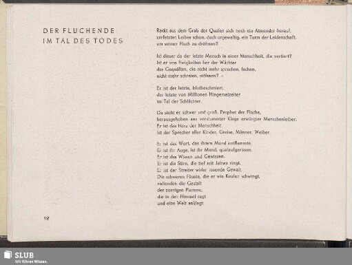 Der Fluchende im Tal des Todes