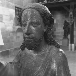 Christus auf dem Palmesel : Nürnberg, Germanisches Nationalmuseum. Christus auf dem Palmesel, Nürnberg, um 1370
