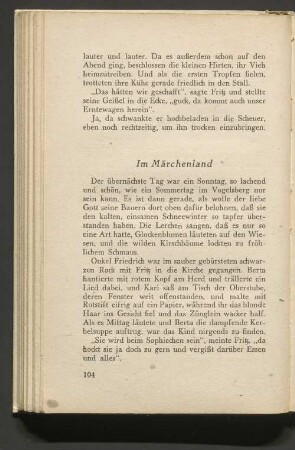 Im Märchenland