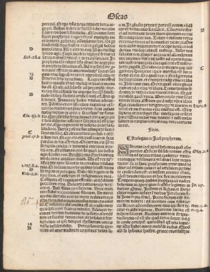 Prologus in Ioel prophetam.