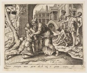 Die Rückkehr zum Vater, Blatt 4 aus der Folge "Das Gleichnis vom verlorenen Sohn"