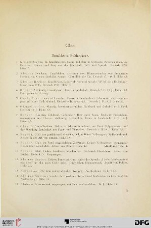 Glas (Nr. 1-119)