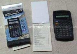 Taschenrechner (solar) "Texas Instruments TI-36 Rs" in Originalschachtel