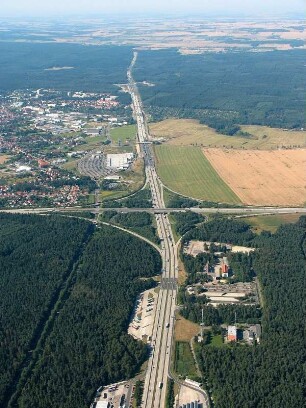 Hersmdorfer Kreuz, BAB A 4, BAB A 9