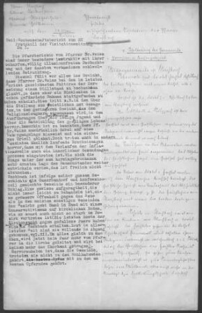 Wachbach mit Hachtel, Dörtel, Apfelbach, Stuppach und Lillstadt: Pfarrbericht 1925