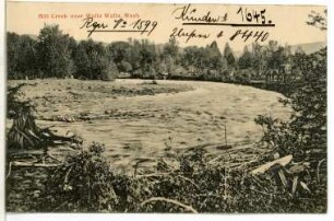 Walla Walla. Mill Creek near Walla Walla, Wash.