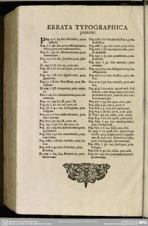 Errata Typographica potiora