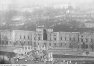 Dresden, Kurt-Fischer Platz (Olbrichtplatz), Nordhalle, Weihnachtsmesse, 1. Dezember 1950