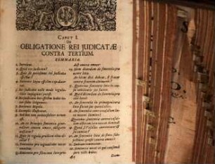 Disputatio Inauguralis Juridica De Autoritate Rei Judicatæ Contra Tertium