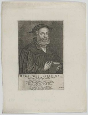 Bildnis des Rodolphus Collinus