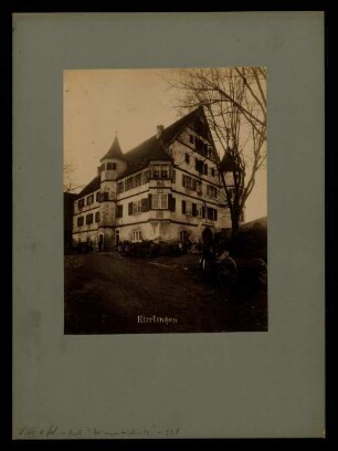 558, Hirrlingen. Wasserschloß, Fassade.