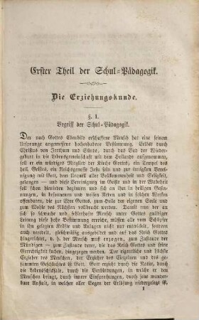 Schul-Pädagogik : ein Handbuch für angehende Schullehrer und Schulrevisoren