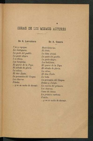 Obras de los mismos autores