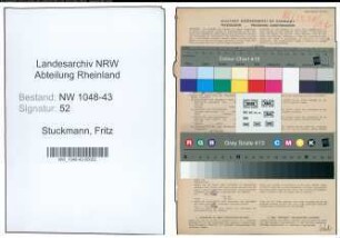 Entnazifizierung Fritz Stuckmann , geb. 16.01.1889 (Beamter)