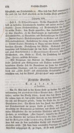 176-192 Kirchliche Statistik