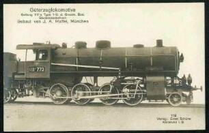 Güterzuglokomotive Gattung VIII e Type 1-D. der Grossh. Bad. Staatseisenbahnen