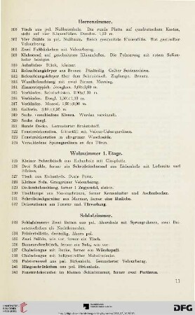 Herrenzimmer (Nr. 306-324)