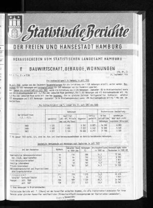Die Hochbautätigkeit in Hamburg im Juli 1969 : Lfd. Nr. 27